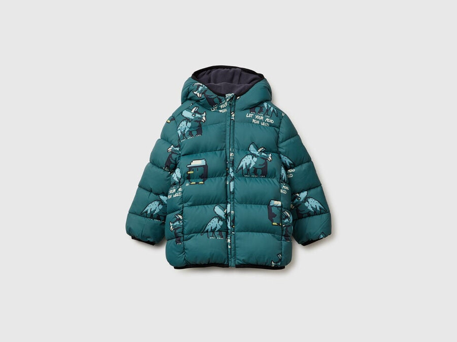 giacca con motivo rain defender