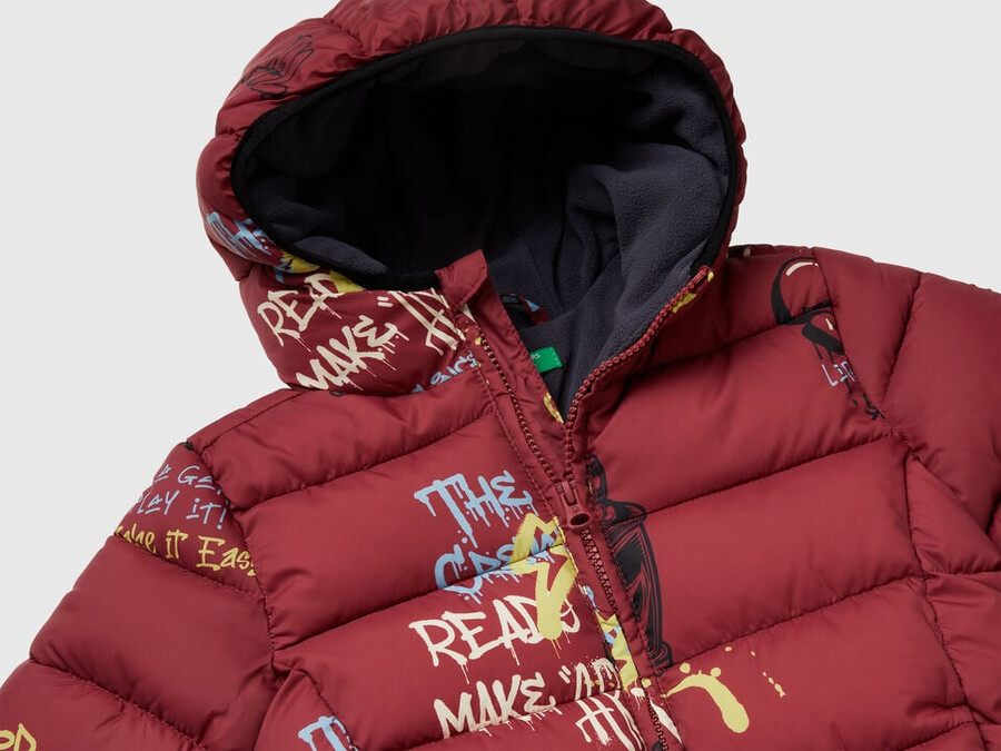 giacca con motivo rain defender
