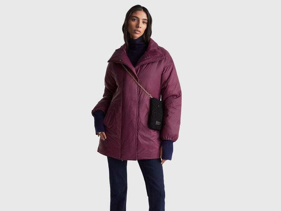 giacca imbottita in nylon
