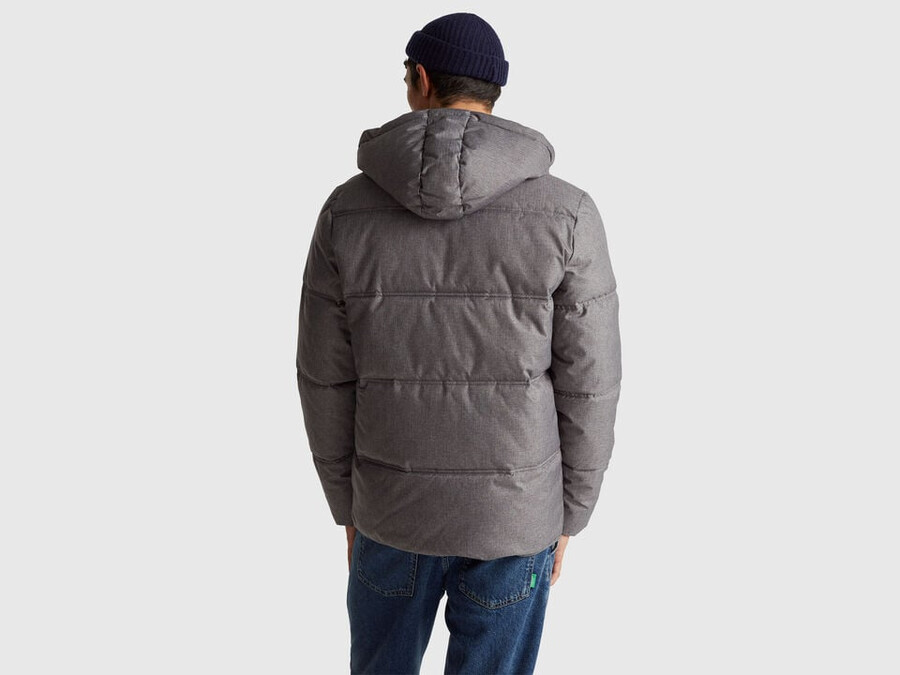 giacca regular fit con cappuccio
