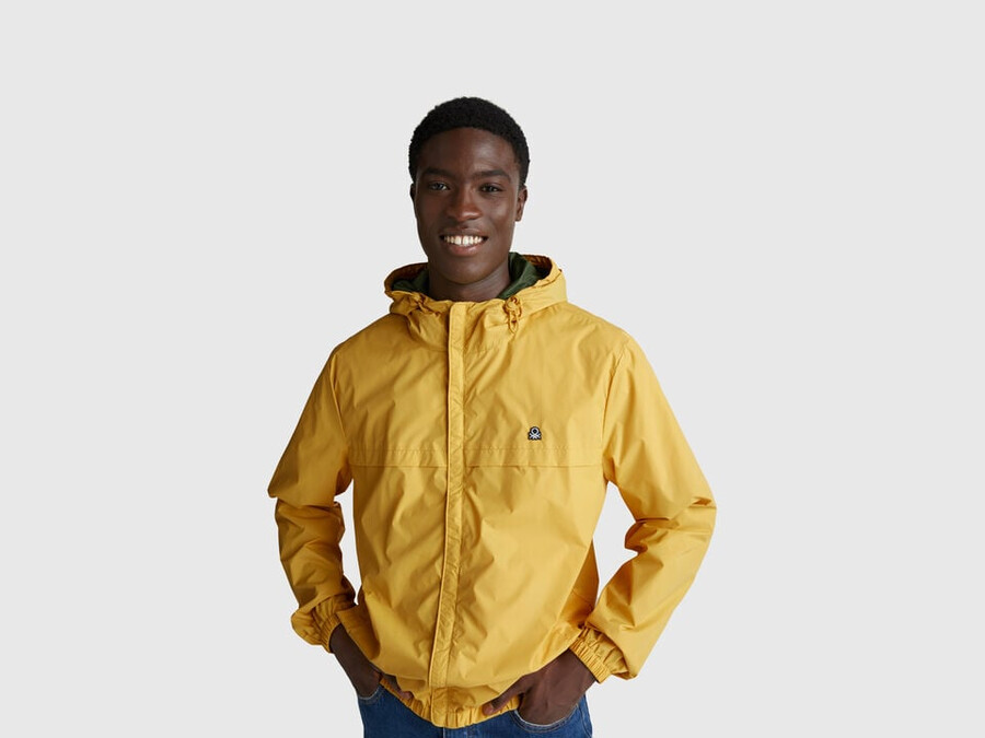giacca rain defender con cappuccio