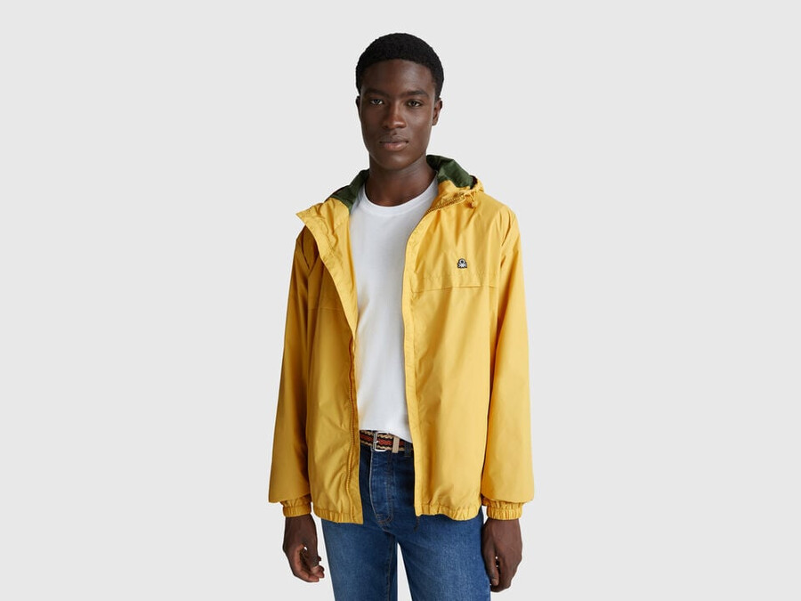 giacca rain defender con cappuccio