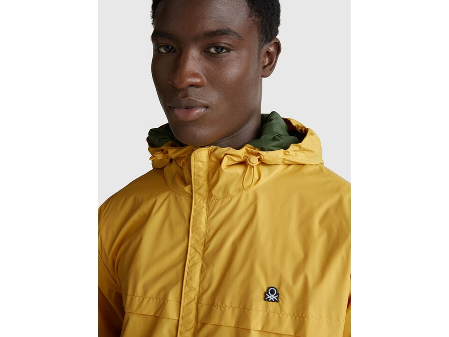 giacca rain defender con cappuccio
